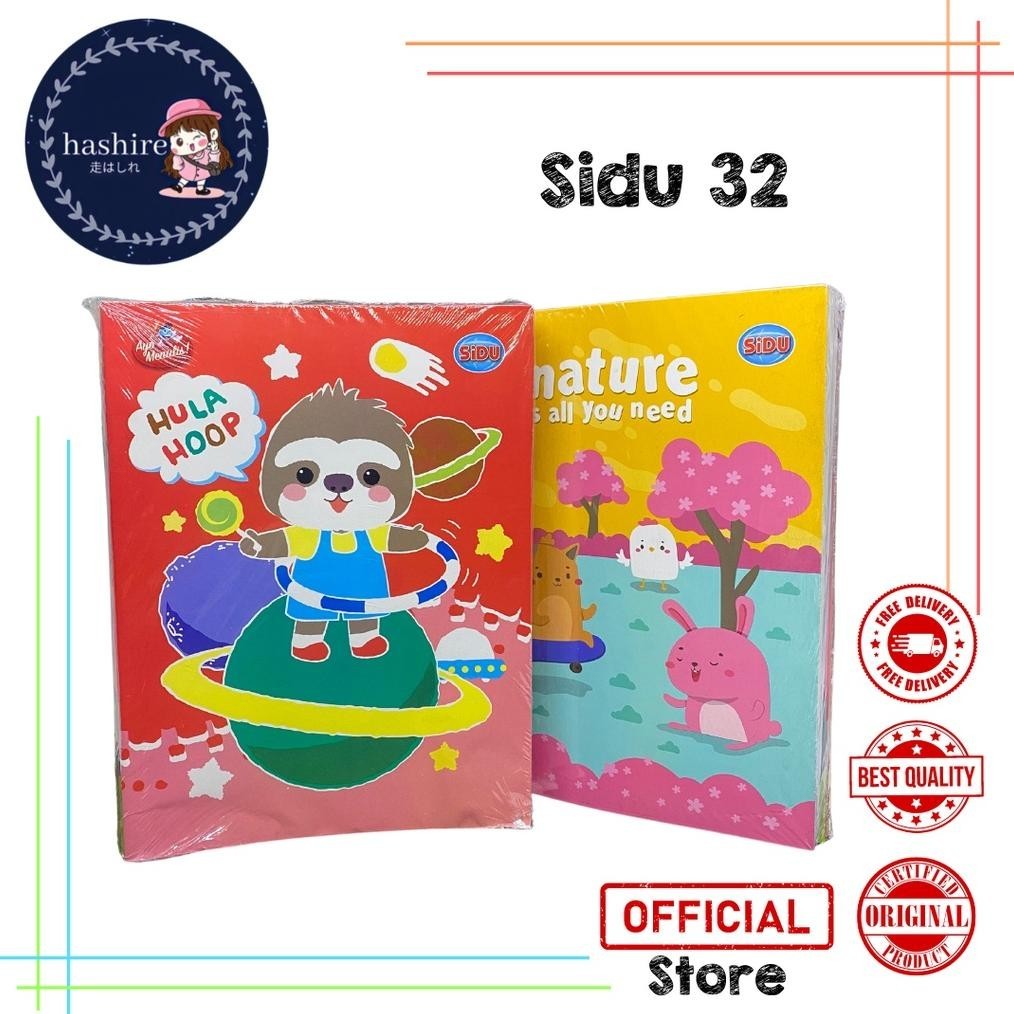 

10PCS BUKU TULIS SIDU 32 LEMBAR / 1PACK BUKU TULIS SIDU 32 LEMBAR COD