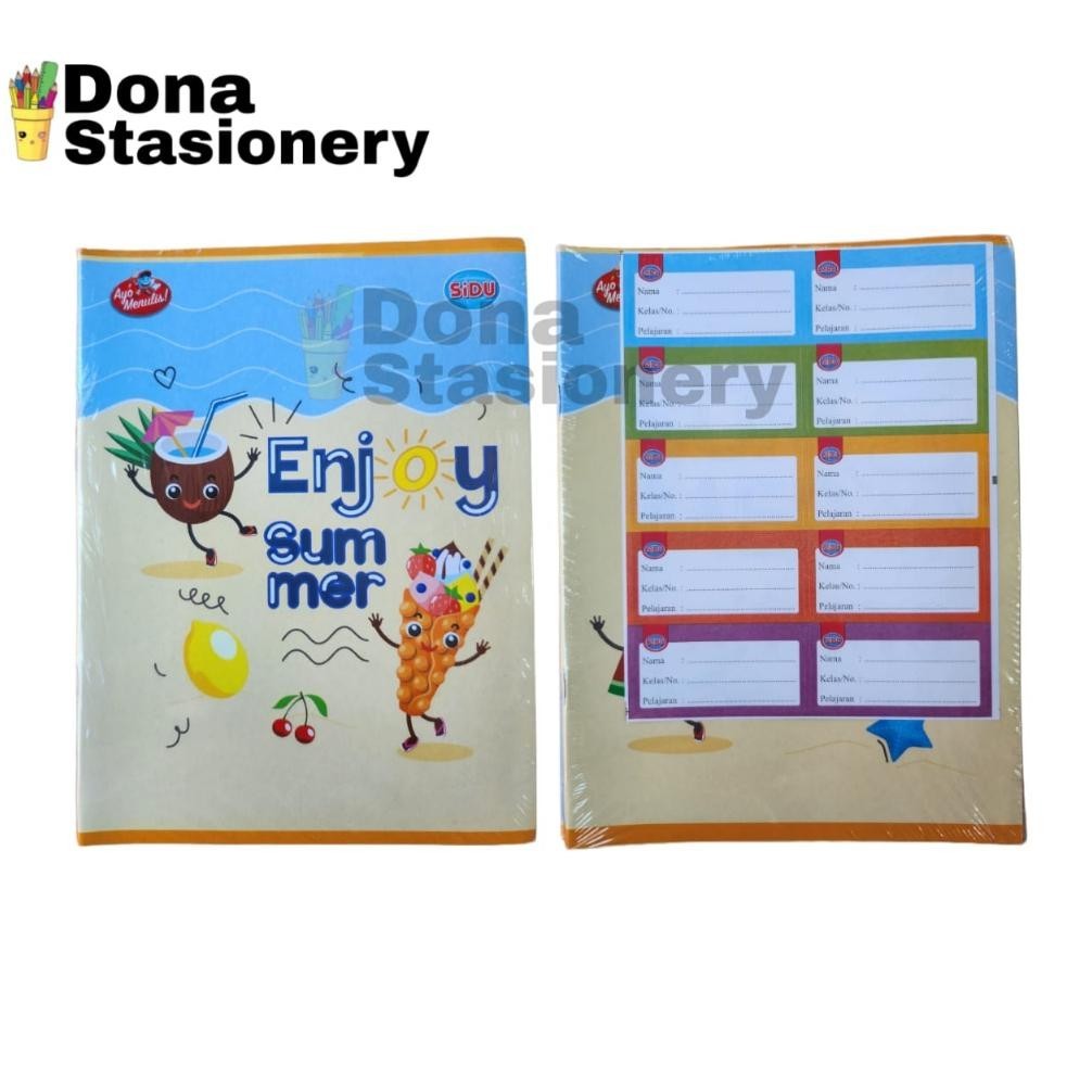 

[ 1PACK ] BUKU TULIS SIDU 38 & 58 LEMBAR - SINAR DUNIA TERLARIS