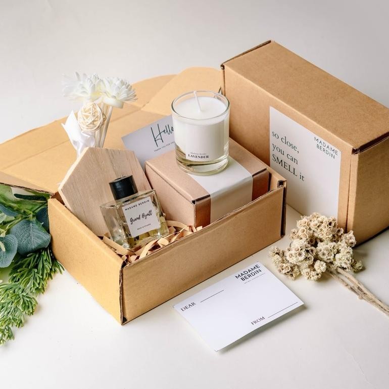 HAMPERS SCENTED CANDLE REED DIFFUSER SET | GIFT SET LILIN AROMATERAPI REED DIFFUSER | KADO ULANG TAH