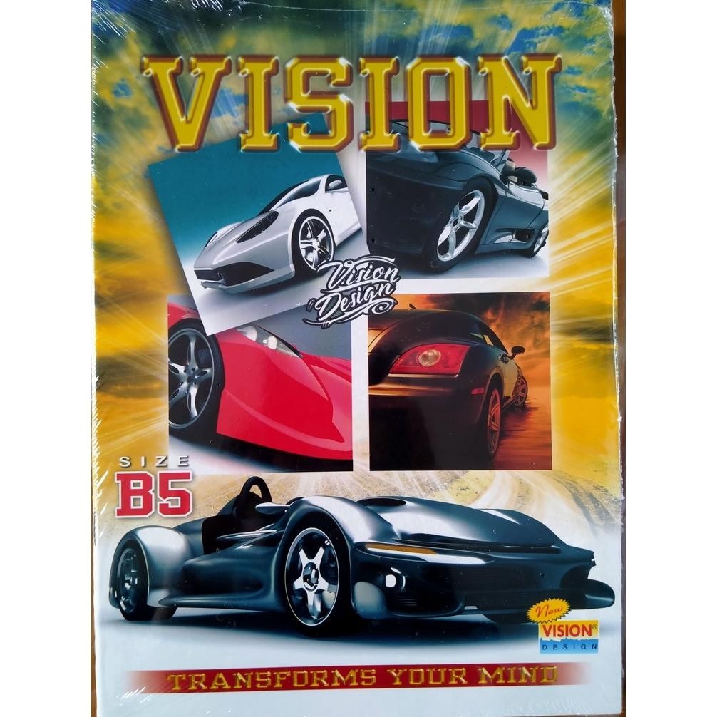 

VISION BUKU BOXY 42 (6PCS)/BUKU TULIS SIAP KIRIM