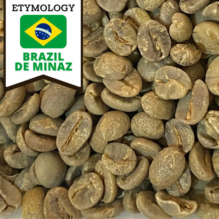 

Ready ETYMOLOGY BIJI KOPI IMPORT ARABICA BRAZIL DE MINAZ / GREEN BEAN IMPORT