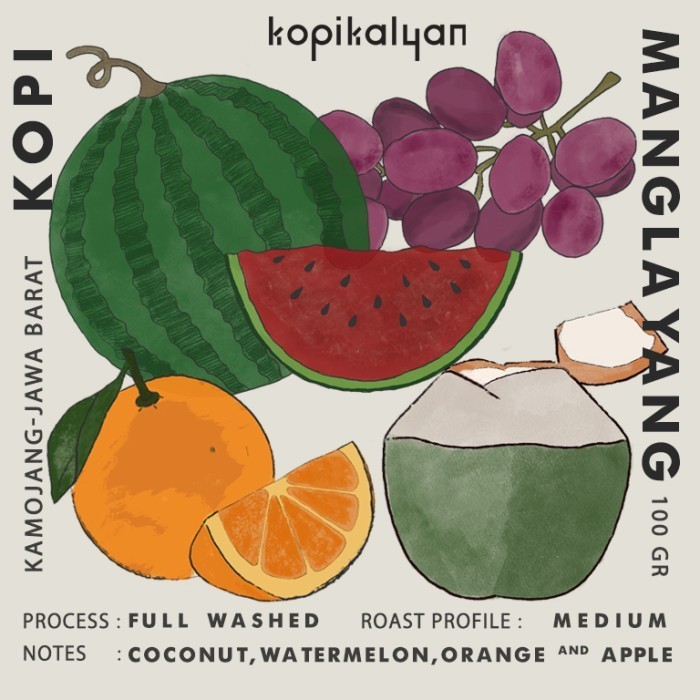 

Ready KOPI MANGLAYANG 100 gram - Filter Roasted Beans Specialty Coffee