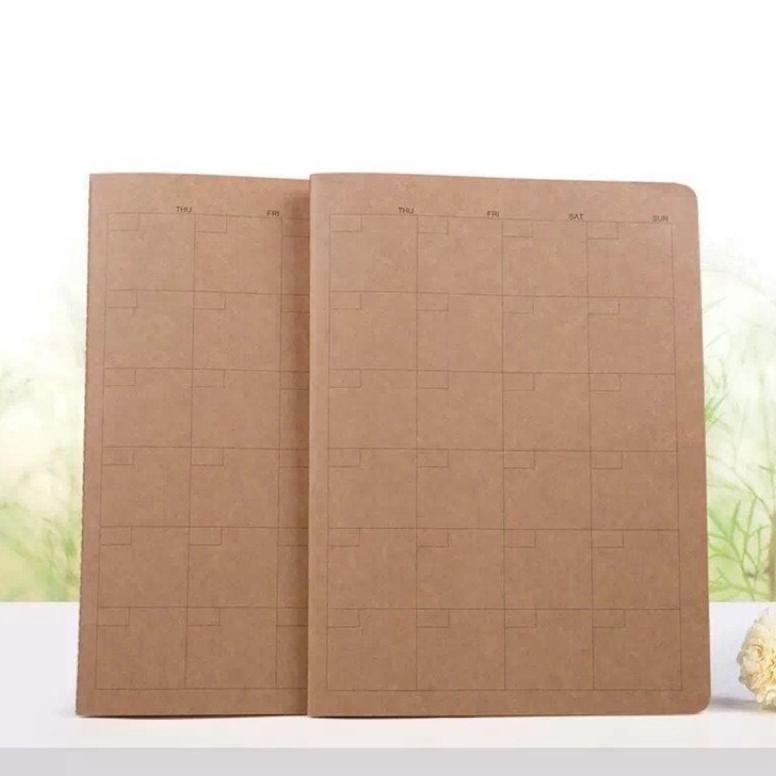 

BUKU MONTHLY PLANNER CRAFT B5 ORIGINAL PRODUK