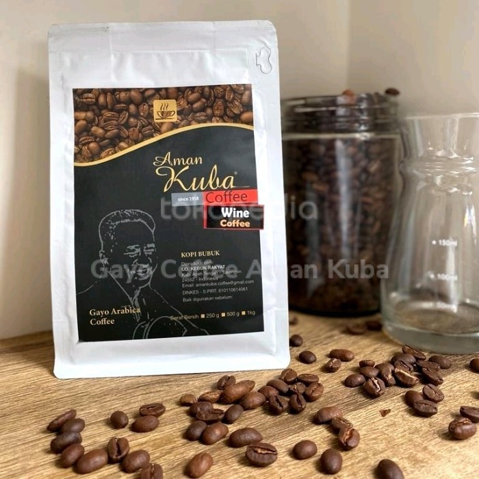 

Ready Gayo Wine Arabica Coffee 250gr (Gayo Coffee Aman Kuba)