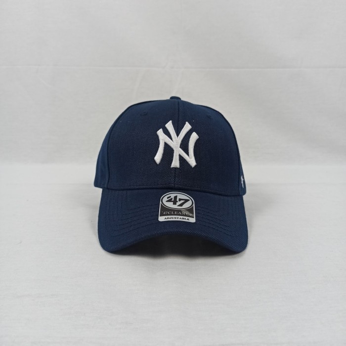 Ready C-859 Topi 47 NY Navy Logo White