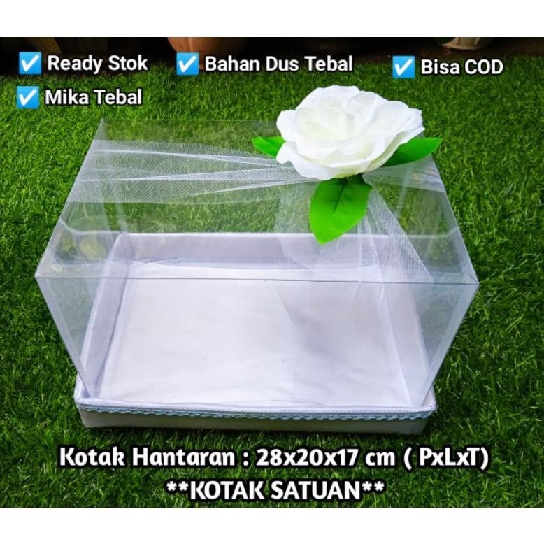 

KOTAK SESERAHAN HANTARAN SATUAN UK 28X20X17 HIASAN BUNGA ARTIFICIAL UNTUK BOX PERNIKAHAN TUNANGAN BINGKISAN HAMPERS TERLARIS