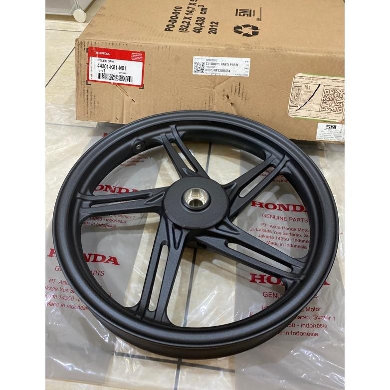 PL VELG RACING DEPAN BELAKANG K81 BEAT FI ESP ECO STREET 2016-2019 VARIO 110 FI ESP ORIGINAL ORI ASL