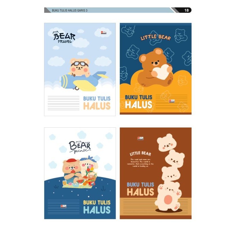 

10pcs (1pack) Buku halus 38 lembar/Buku halus Alfa newstar 38 lembar