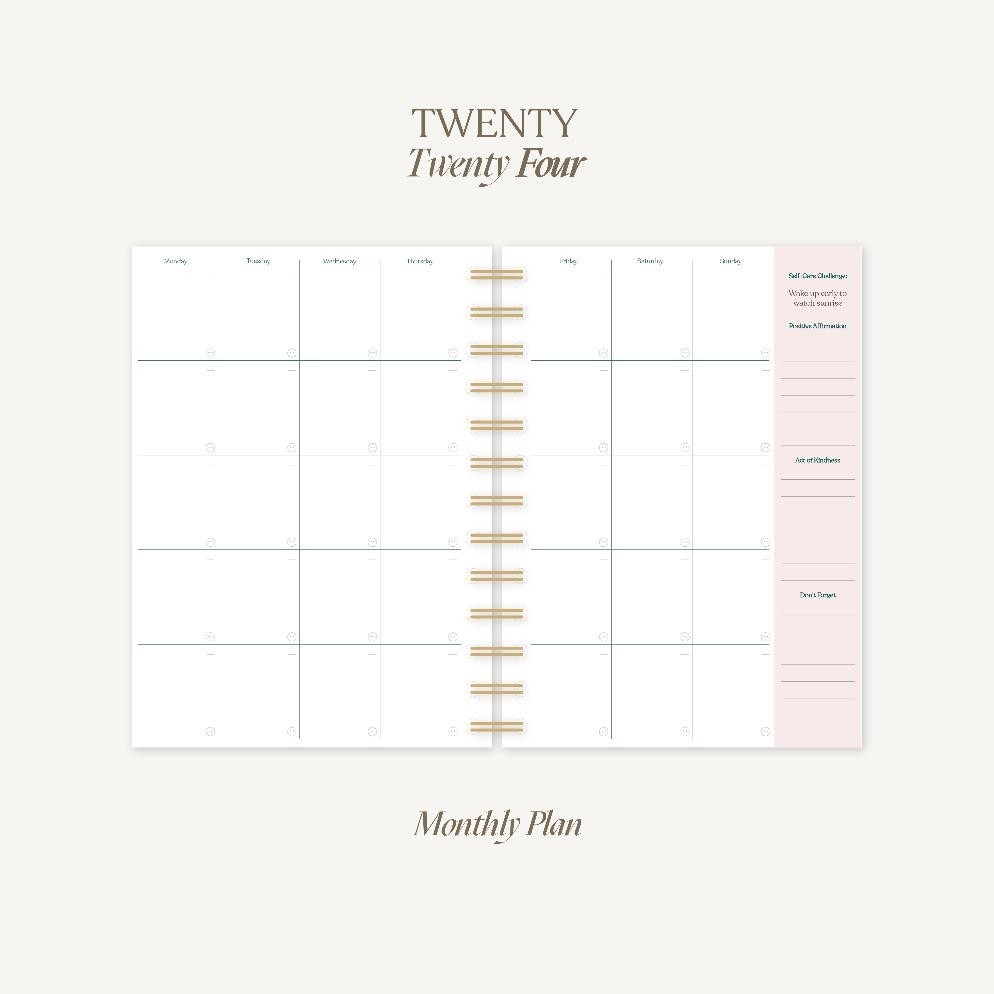 

ad-532 Paperie Lab - 2024 Weekly Planner Agenda Berkualitas