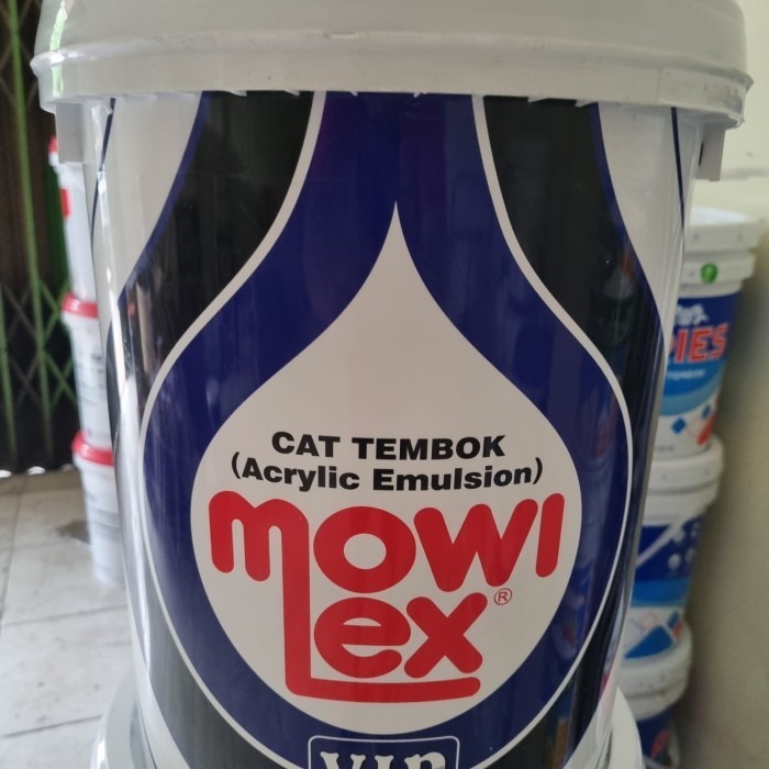 Cat Tembok Interior Mowilex VIP E 1000 Putih Prima. 20Ltr