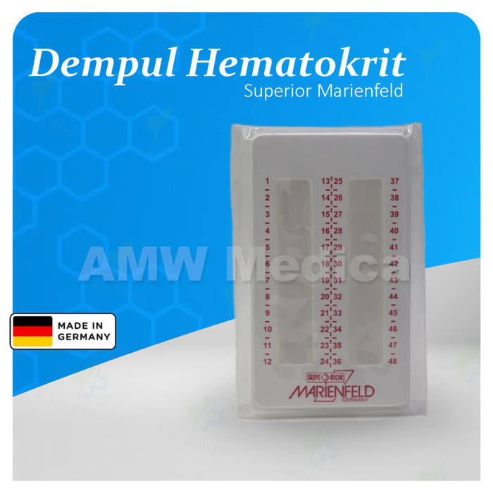 Dempul Hematokrit SUPERIOR / Sealing wax / Crytosil / Lilin MARIENFELD