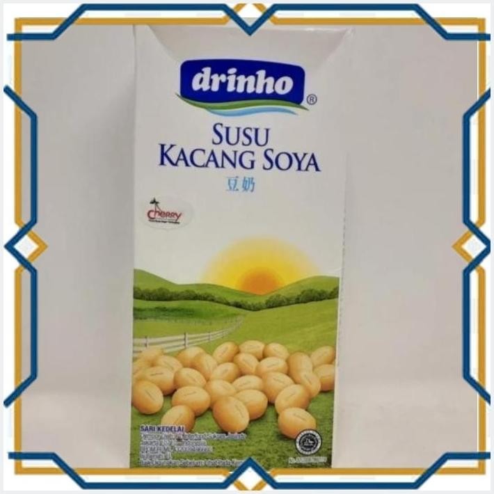 

[GDS] DRINHO SOYA BEAN MILK 1 LITER | SUSU KACANG SOYA 1 LITER