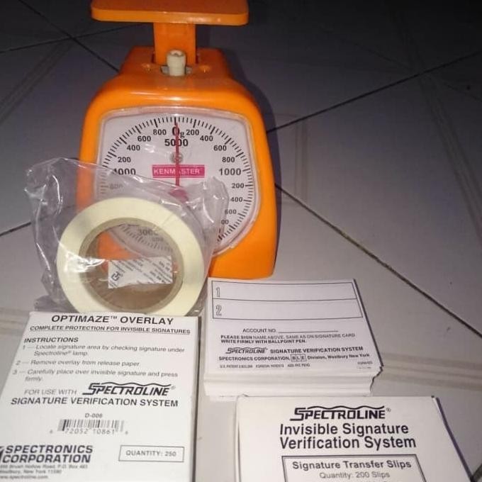 

Spectroline Invisible Signature & Optimize Overlay 1 set