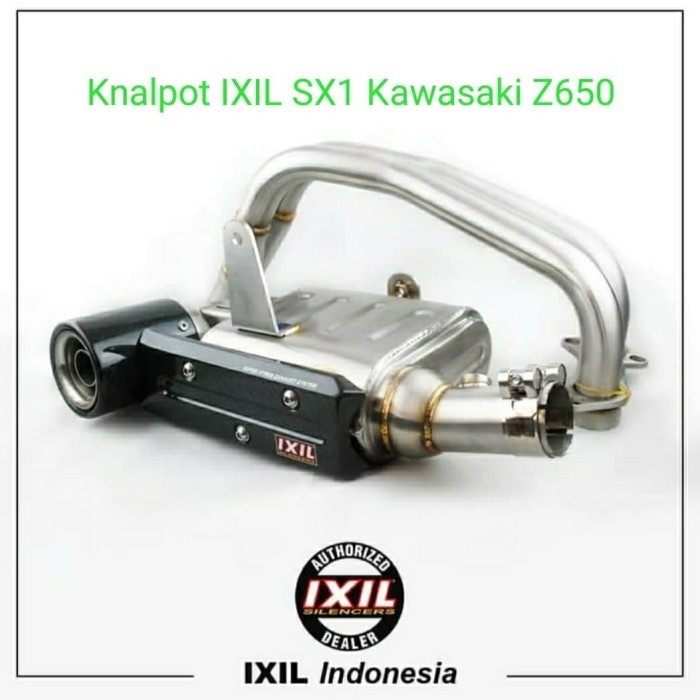 Knalpot IXIL SX1 Kawasaki Z650 Full System Original Made in Spain
