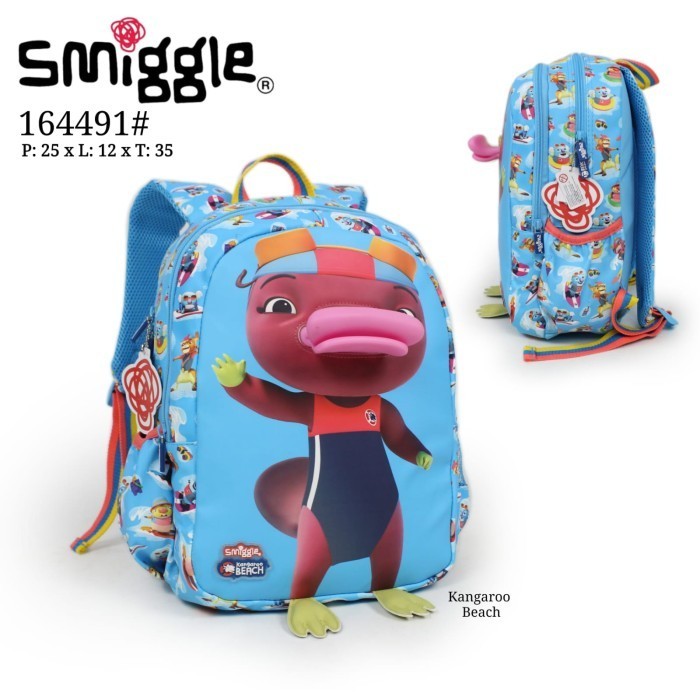 Neww Tas Smiggle AFL Original / smiggle backpack ransel smiggle