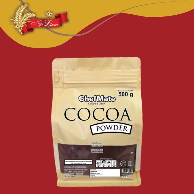 

CHEFMATE Brown Cocoa Powder / Cokelat Bubuk 500 gr