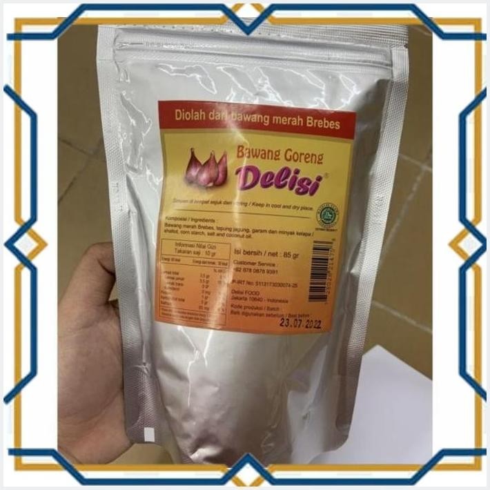 

[GDS] DELISI BAWANG GORENG MERAH BREBES 85 GR | MURAH