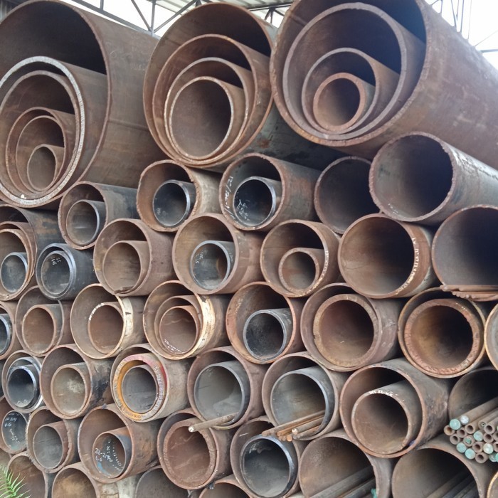 pipa besi od 101 mm x tebal 6 mm x panjang 70 mm