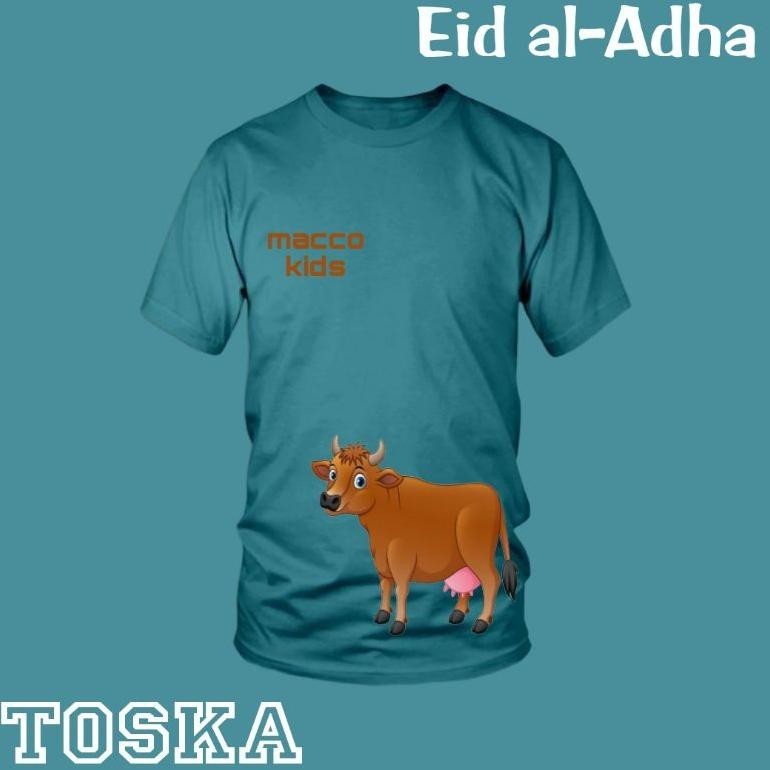 fb-4 kaos edisi idul adha/kaos anak macco/kaos anak keren/kaos domba/kaos sapi/kaos kambing Hemat