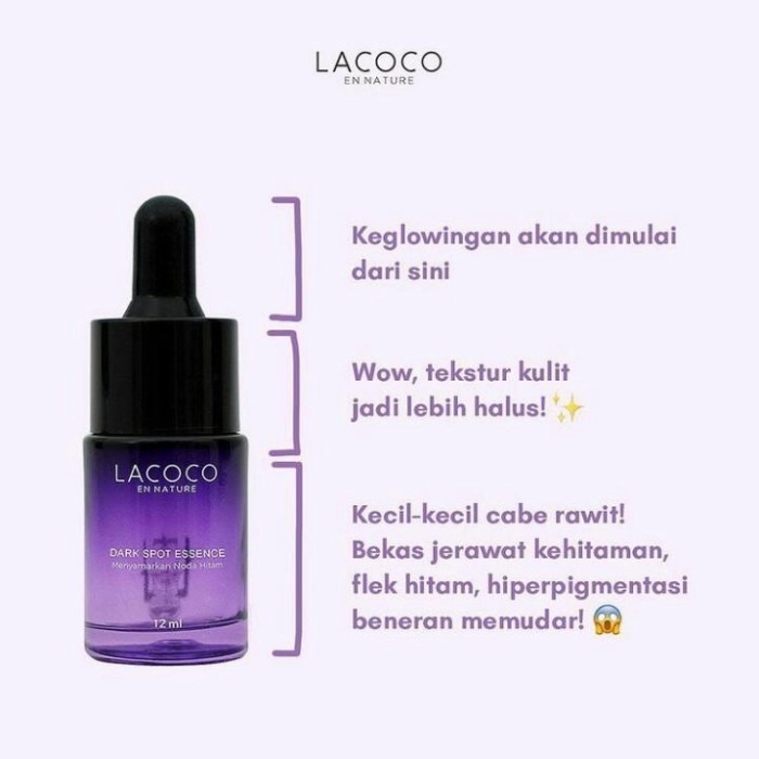 Serum Flek Hitam Lacoco Dark Spot Essense Anti Flek