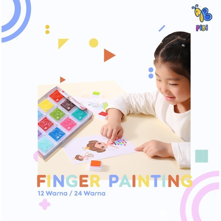 

Finger Painting DIY / Colouring Set / Washable Paint Color K01