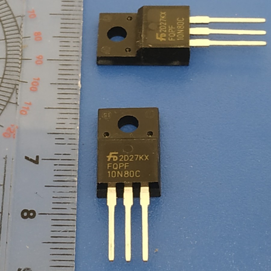 Transistor 10N80 / 10N80C / TR FQPF 10N80C Fairchild