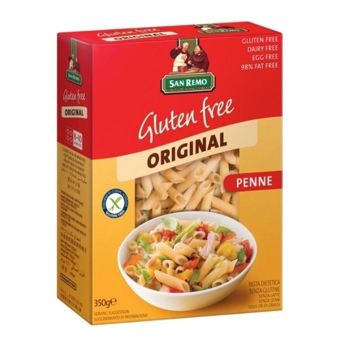 

SAN REMO Original Pasta Penne 250g Hollows Macaroni Gluten Free MRS03