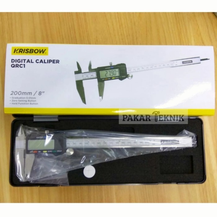 

Krisbow Digital Caliper /Jangka Sorong/Sigmat 200Mm/8" Qrc1 Kw0600422