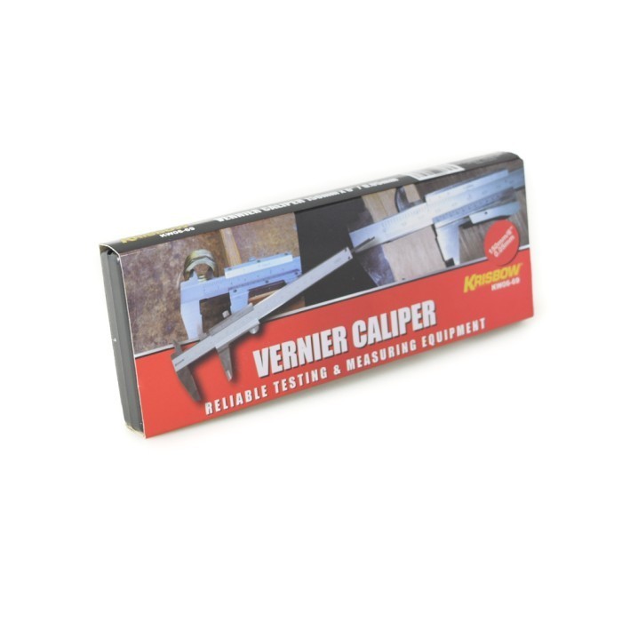 

Jangka Sorong Krisbow Vernier 150Mmx6In/0.05Mm Kw0600069