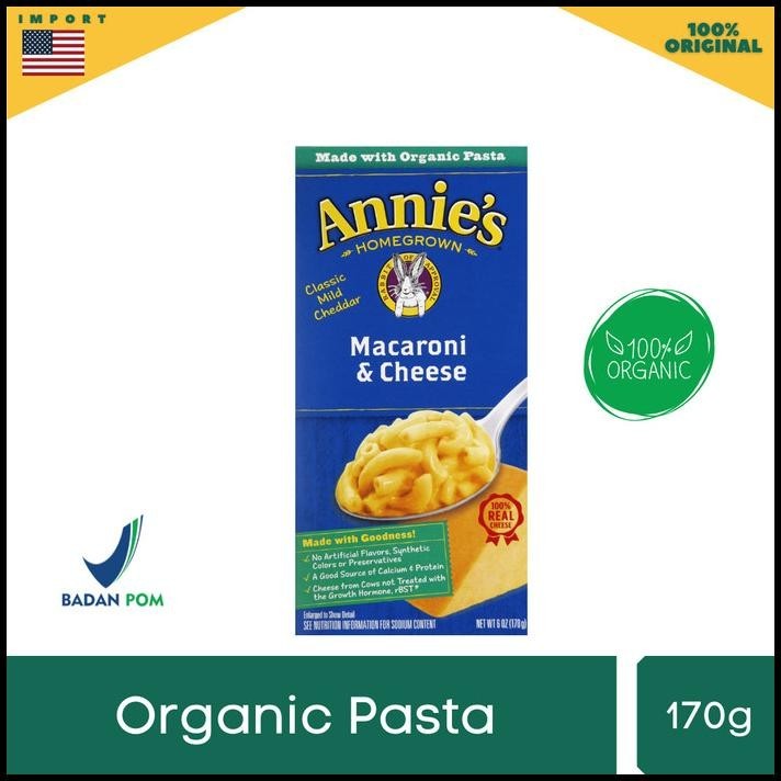 

Annie'S Macaroni And Cheese ( Classic Cheddar ) 170Gr