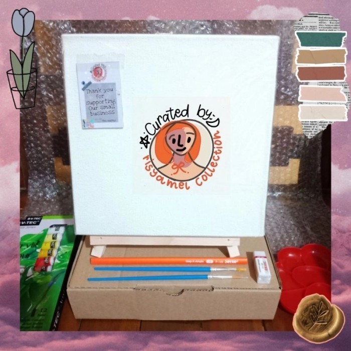 

Paket Lukis Ekonomis Lengkap (Termasuk Easel) K01