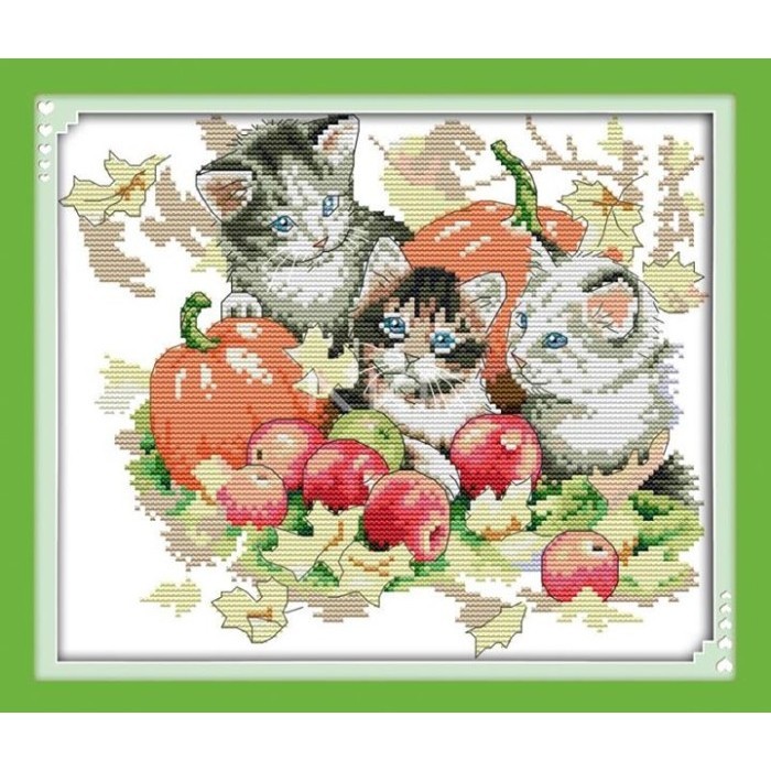 

Paket Kristik/Cross Stitch Pola di Kain D378