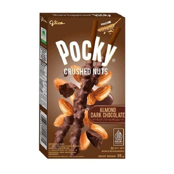 

GLICO POCKY ALMOND DARK CHOCO 25 GR