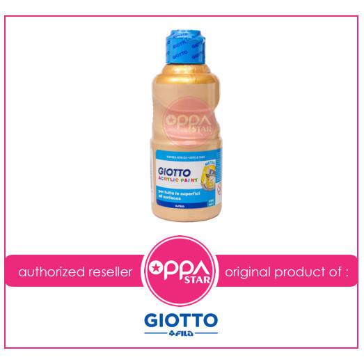 

Ready Cat Akrilik Giotto Acrylic Paint 250 ml Metal Gold