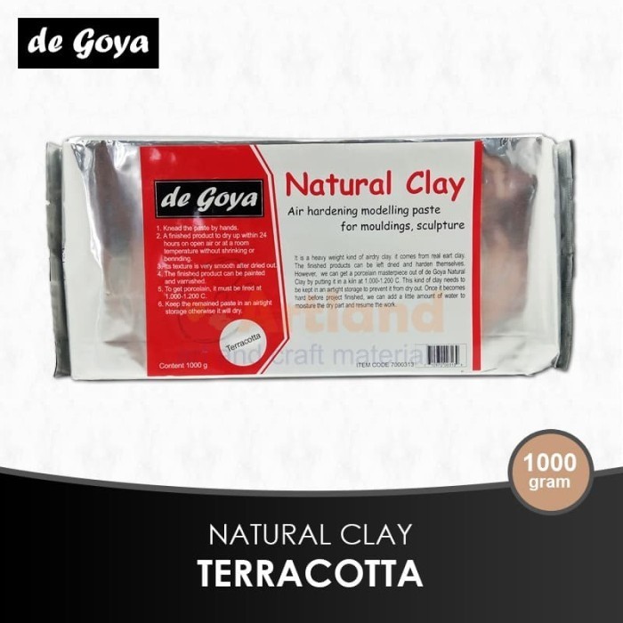 

Ready De goya Natural Clay Teracotta 1kg