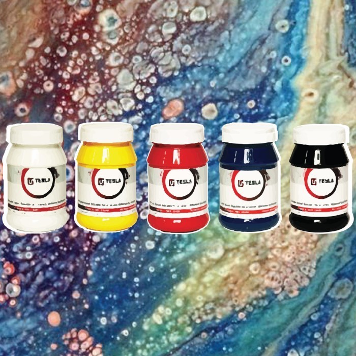 

Ready Tesla paints 250 ml - 5 warna primer cat akrilik - acrylic paint