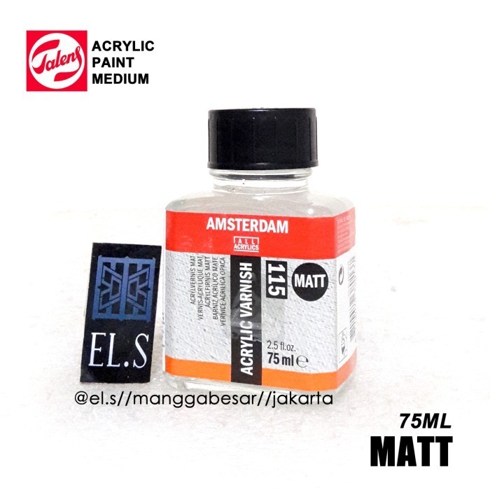 

Ready Amsterdam Acrylic Paint Varnish Matt 75 ml ( Cat Akrilik )
