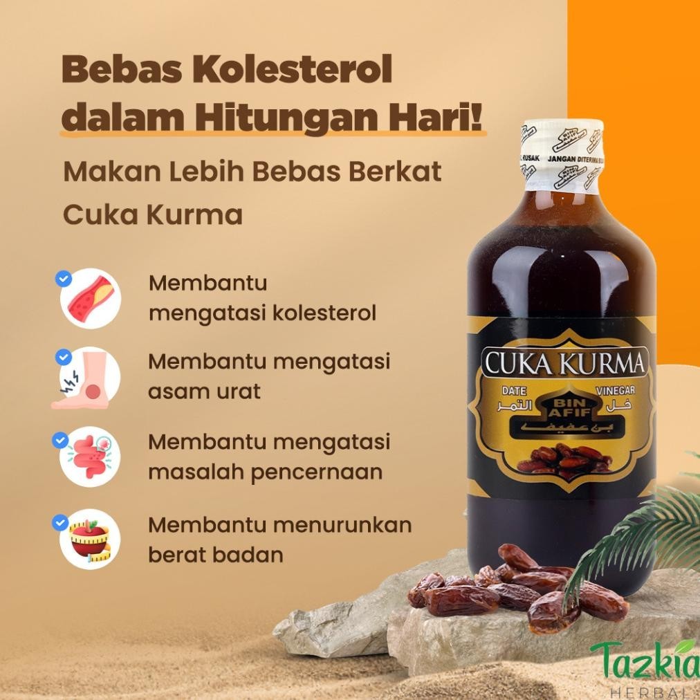 

Big Sale Cuka Kurma Bin Afif Original Minuman Herbal 310ml Premium