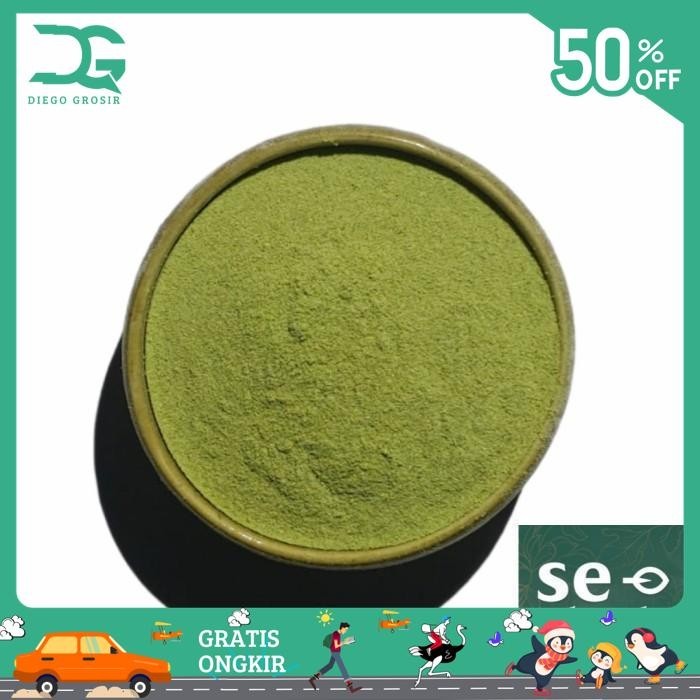 

KALE VEGETABLE POWDER FOOD GRADE / BUBUK SAYUR KALE NATURAL 50 GRAM KUALITAS TERBAIK