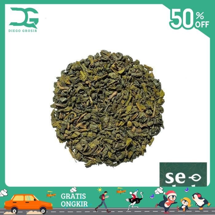 

TEH HIJAU LOKAL PECCO / GREEN TEA GRADE PEKOE 100 GRAM PRODUK TERBAIK