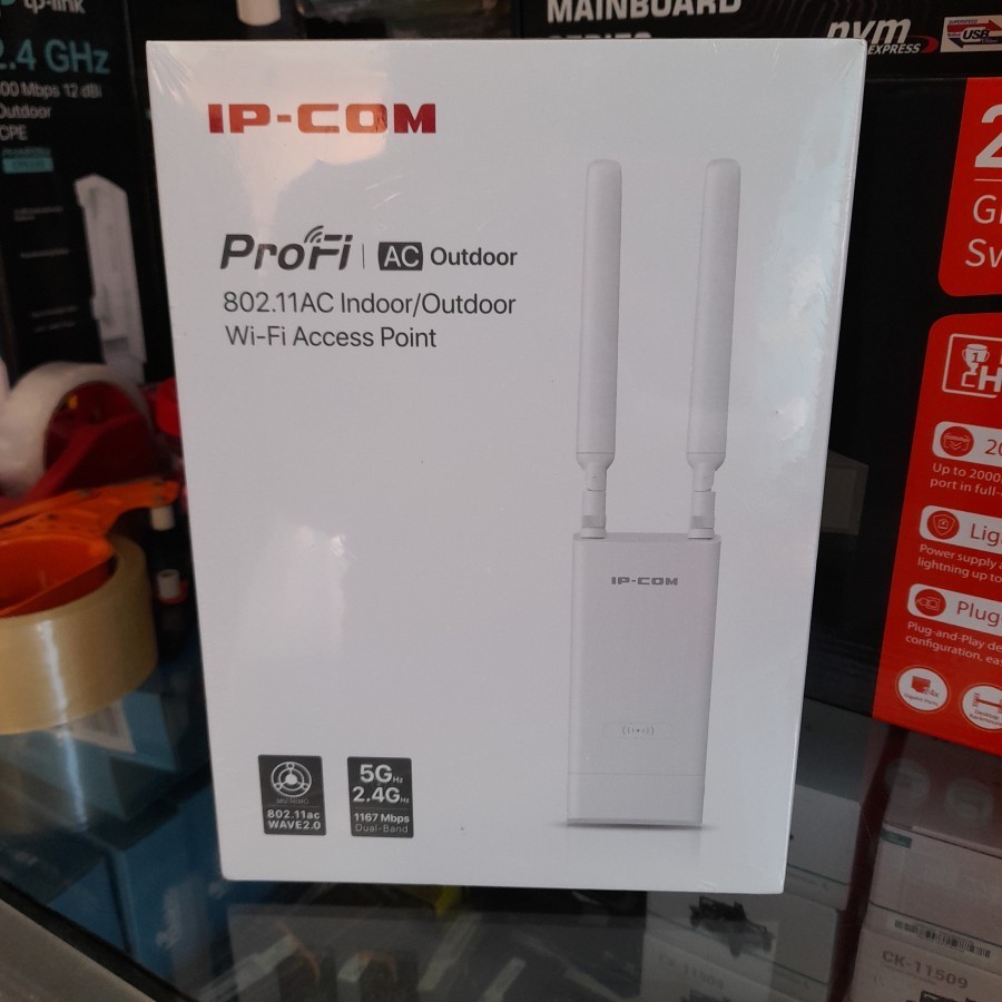 IP-COM iUAP-AC-M Indoor/Outdoor WiFi Accesspoint Dualband