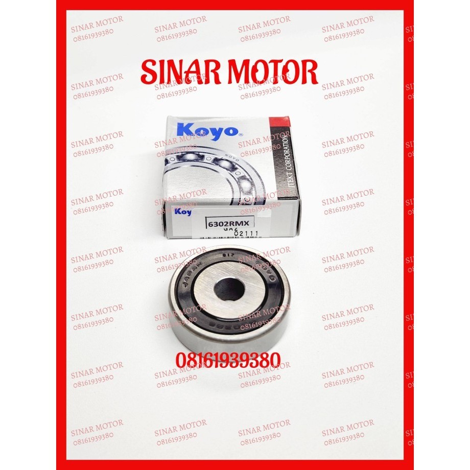 BEARING 6302RMX 6302 RMX KOYO BEARING PULLEY AC AVANZA XENIA