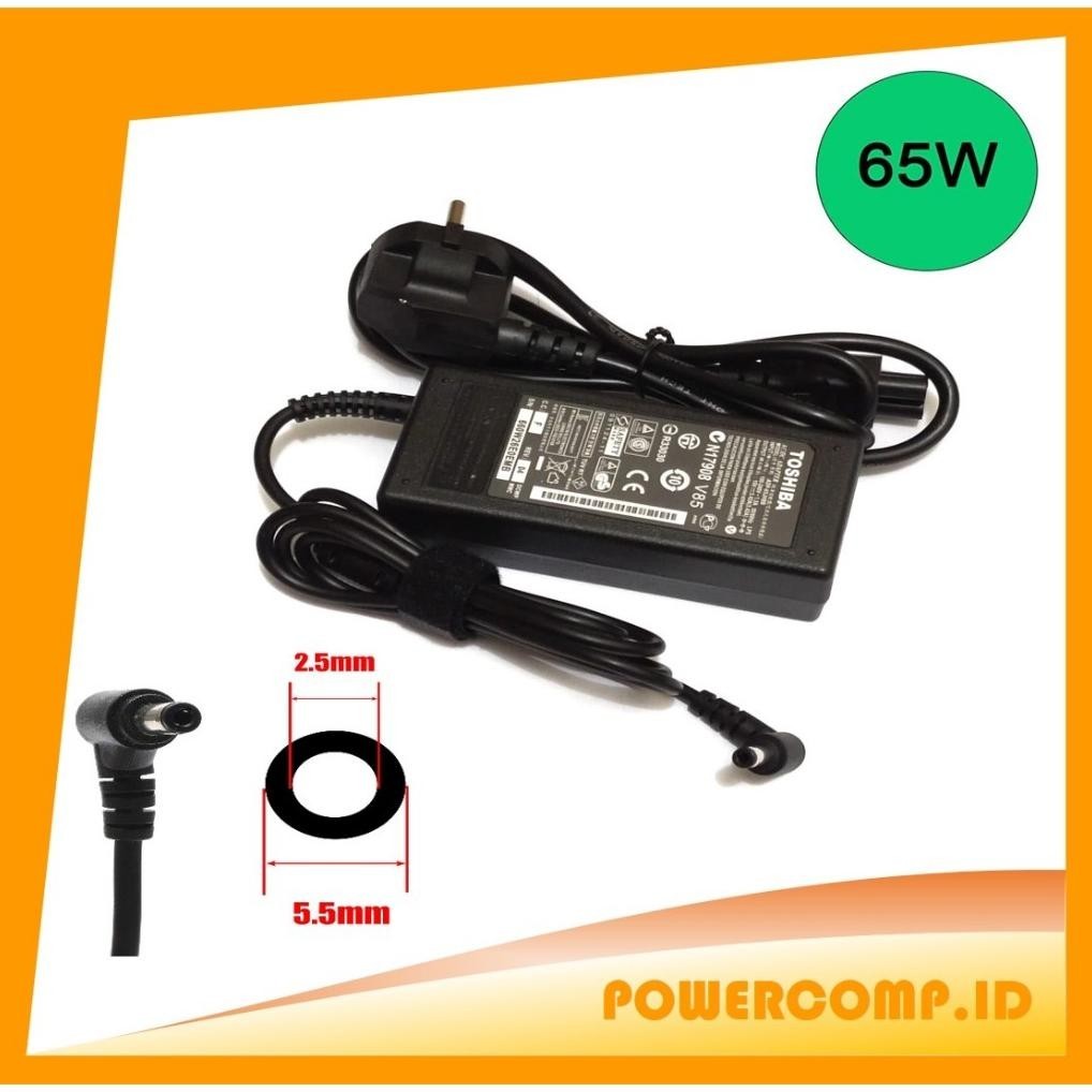 {DISKON} Adapter Charger Laptop Toshiba L630 L635 L640 L645 L650 L655 A200 - Charger TOSHIBA 19V 3.4