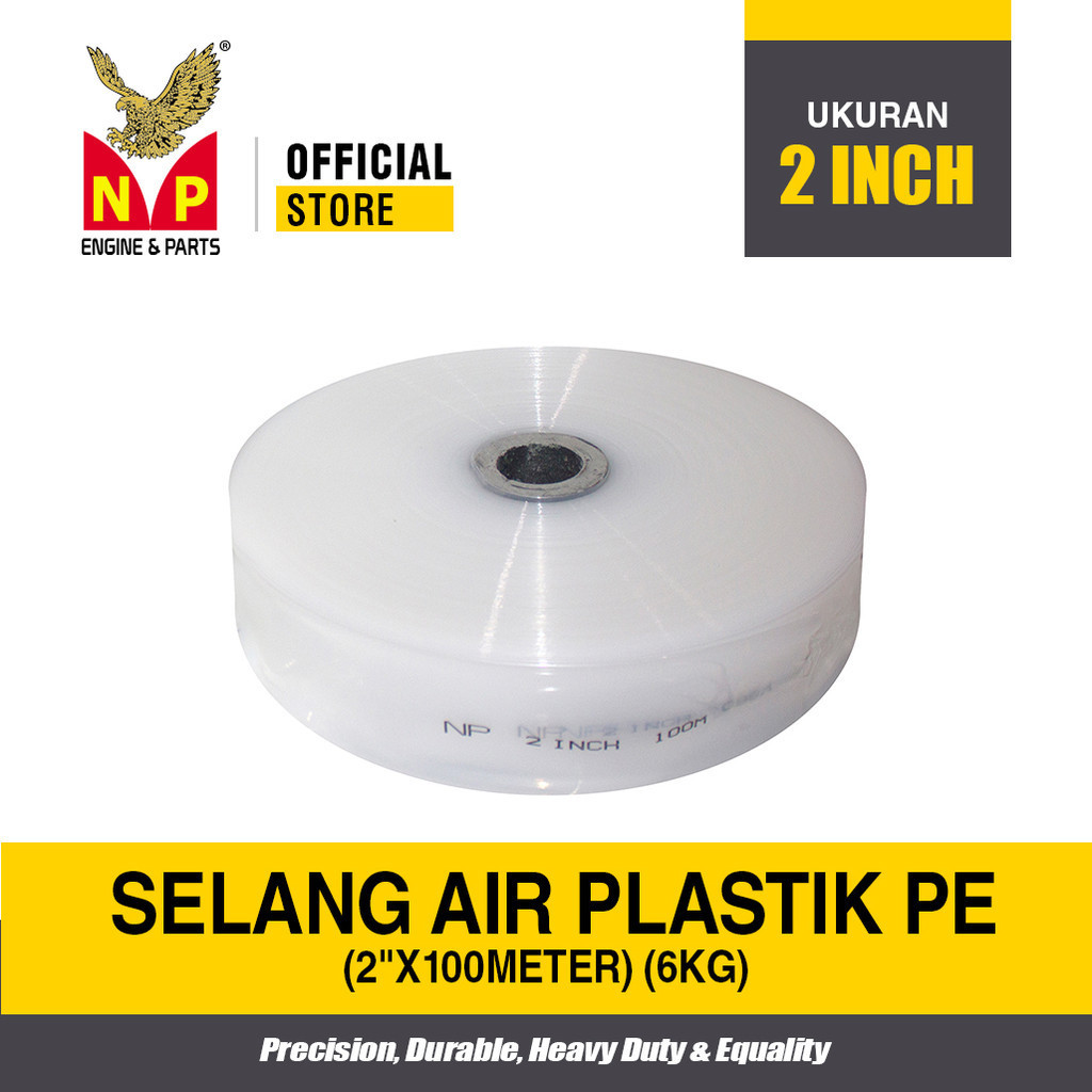 NP - Selang Air Plastik PE 2 Inch 100 M