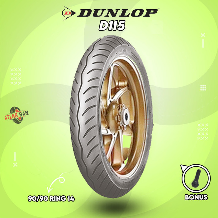 Ban Tubles Motor Matic Dunlop D115 90/90 Ring 14