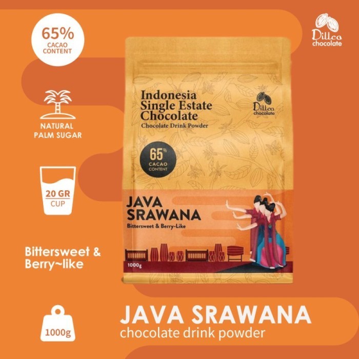 

Ready Dillco Single-Estate Chocolate JAVA SRAWANA Classic Series 1 Kg
