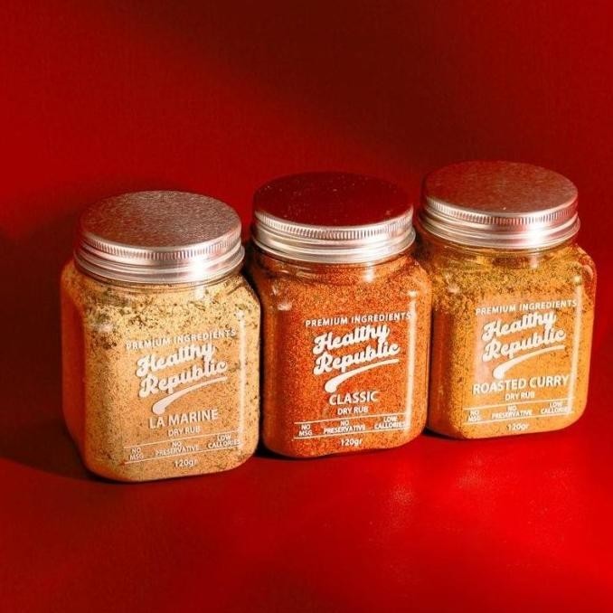 

[ BUNDLE 3pcs ] Healthy Republic Dry Rub Bumbu Marinasi Serba Guna P83G