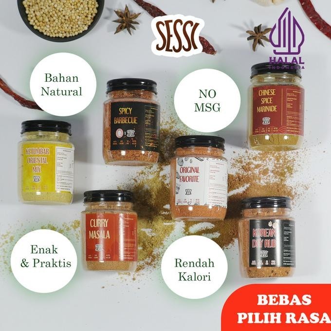 

Bumbu Marinasi Sessi Paket 5pcs (Bebas Pilih Rasa) P83G
