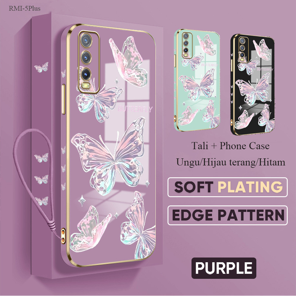 Casing Hp Untuk Xiaomi Redmi 5 Plus Phone Case Dan Free Tali Lanyard Softcase Soft Cover IDA6 2202