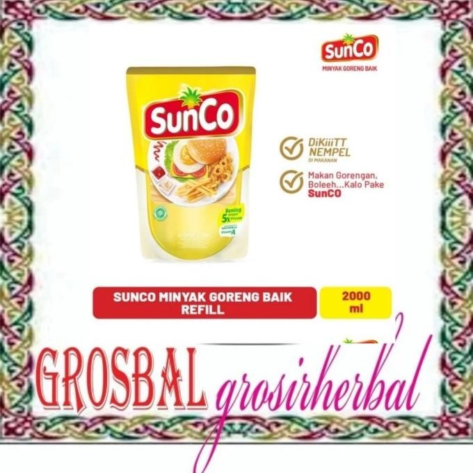 

TERBARU MINYAK GORENG SUNCO 2 LITER !!!!!